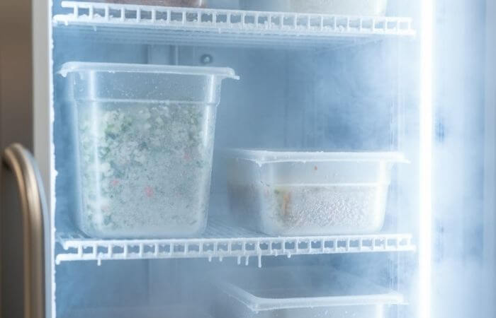 Produits surgelés parfaitement conditionnés