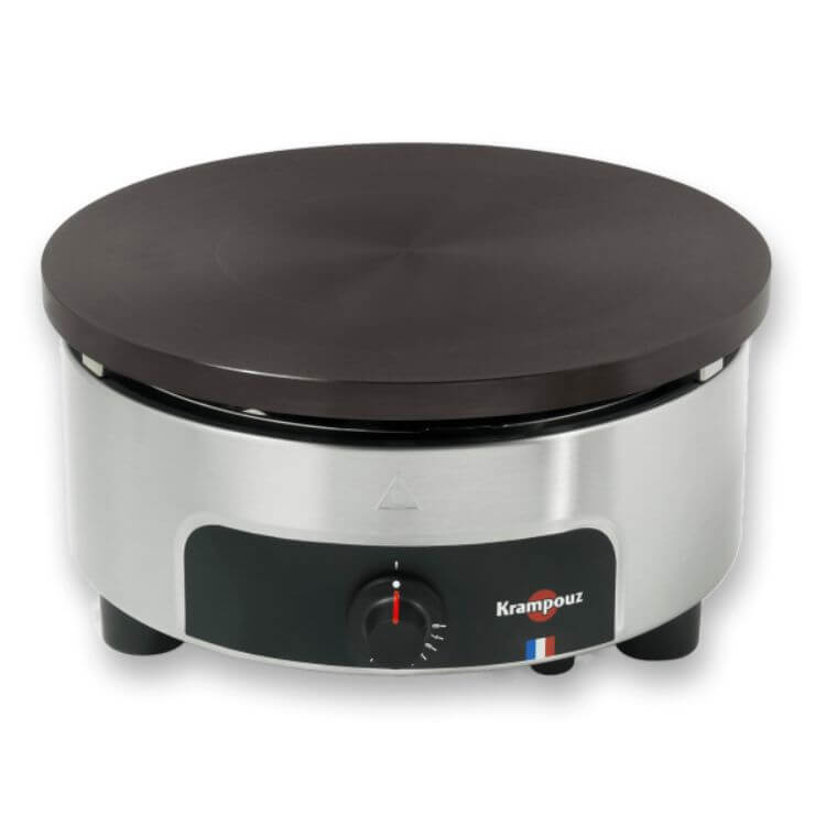 Crêpière gaz professionnelle KRAMPOUZ Gamme Standard Ø 400 mm